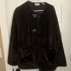 Universal Thread Chocolate Teddy Jacket